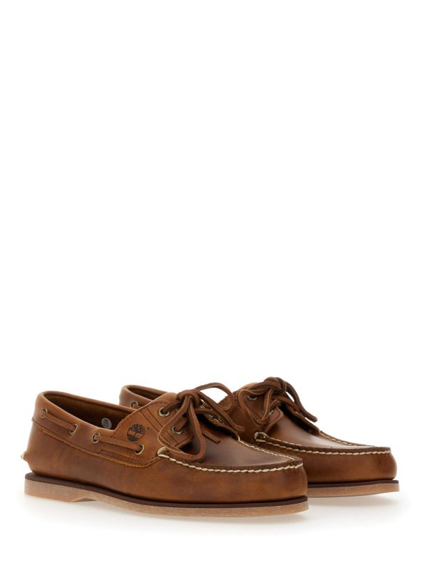 TIMBERLAND: Mocassini e slippers online - Moccasina in barca in pelle