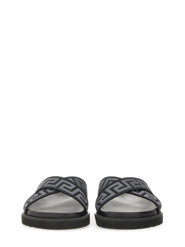 Sandal With Logo shop online: VERSACE