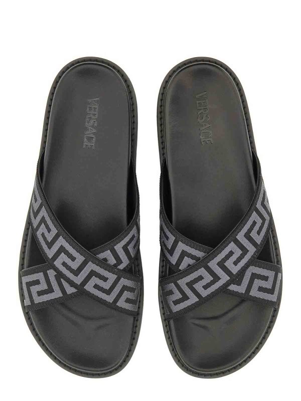 VERSACE buy online Sandal With Logo