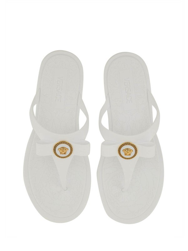The Best Shops VERSACE: Sandalias - Sandalias - Blanco
