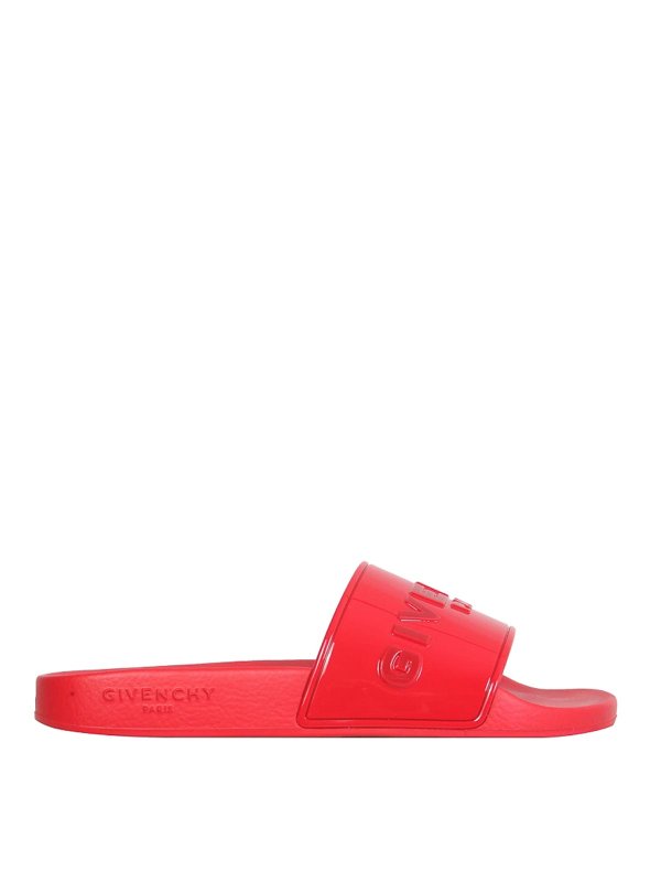 GIVENCHY: sandals - Rubber Slide Sandals