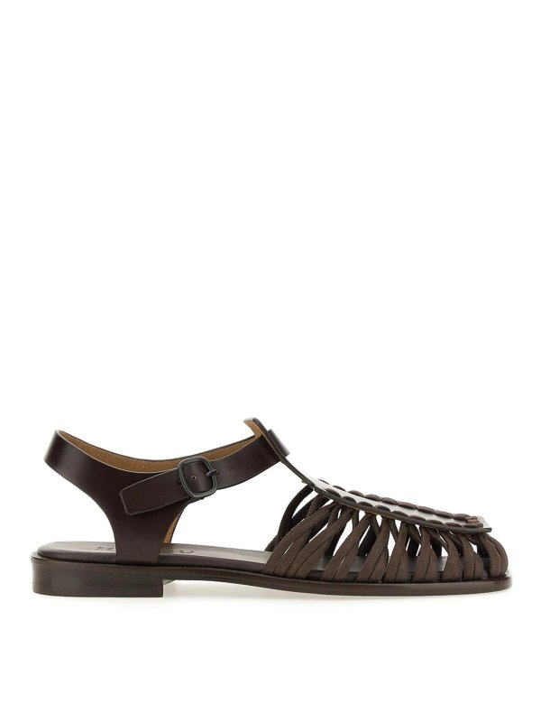 HEREU: sandals - T-Bar Alaro sandals