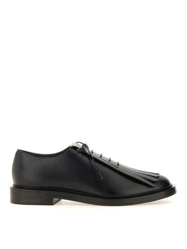 Max Mara: classic shoes - Leather Derby