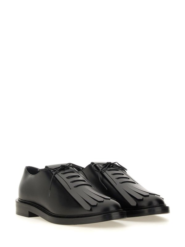 Max Mara: classic shoes online - Leather Derby