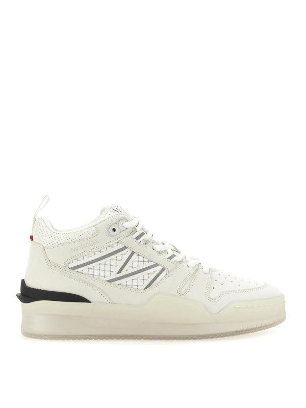 スニーカー MONCLER SS23 SNEAKER HIGH TOP PIVOT (4M00100 M2554034) MONCLER モンクレール Pivot Mid Hight Top Sneakers ピボット
