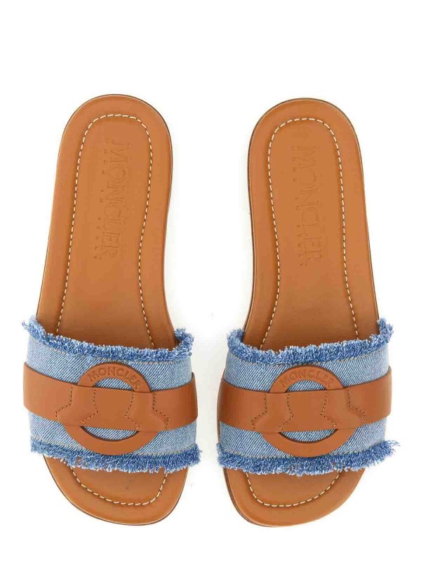 MONCLER: Sandales online - Sandales - Délavé