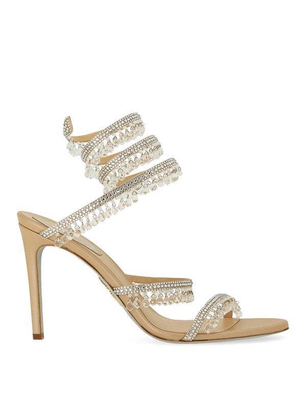 RENE CAOVILLA: sandals - Chandelier sandals