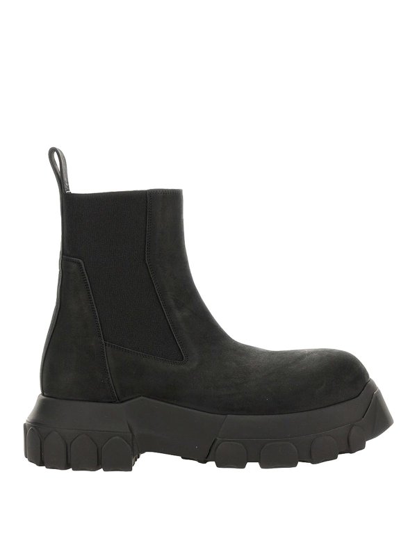 RICK OWENS: boots - Leather Boot
