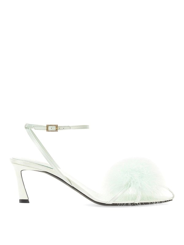 SAINT LAURENT: mules shoes - Satin Crepe mules