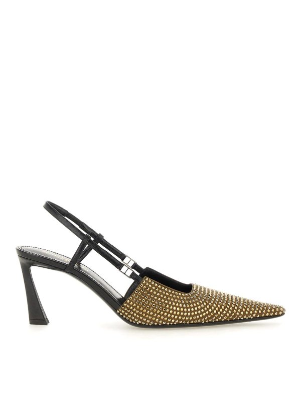 SAINT LAURENT: court shoes - Pump Stone 70