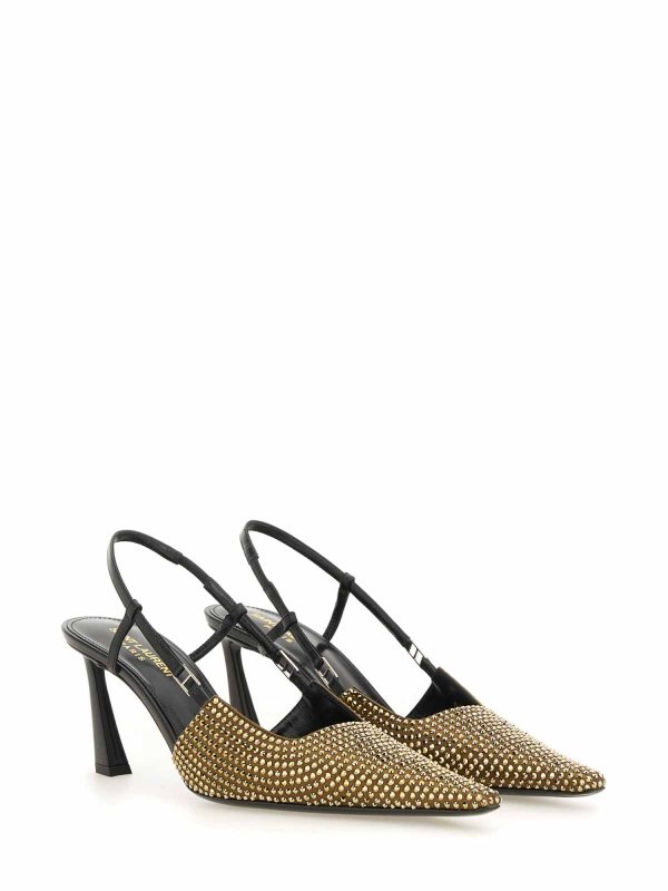 SAINT LAURENT: court shoes online - Pump Stone 70