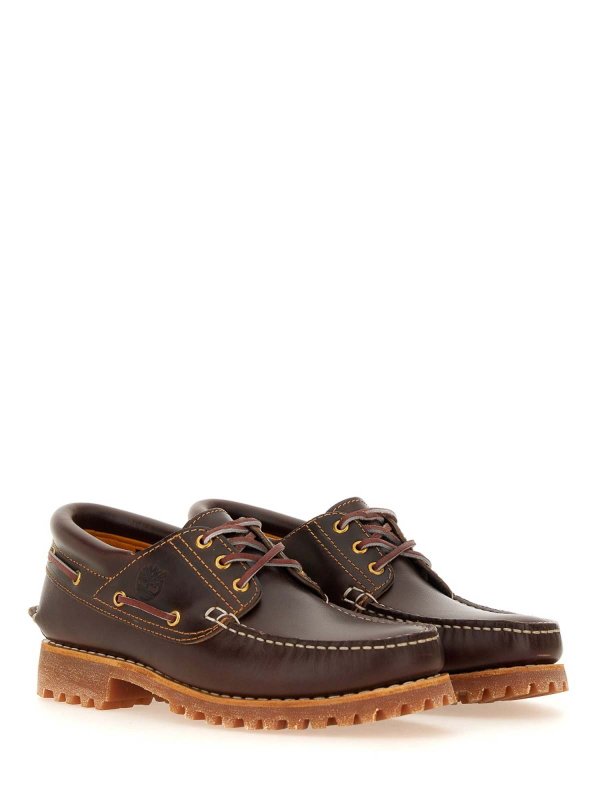 TIMBERLAND: Mocassini e slippers online - Moccasina in barca in pelle