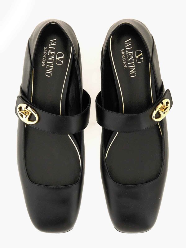 The Best Shops VALENTINO GARAVANI: Ballerinas - Schwarz