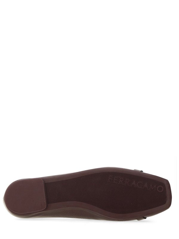 SALVATORE FERRAGAMO buy online Ballerines - Rouge Brun