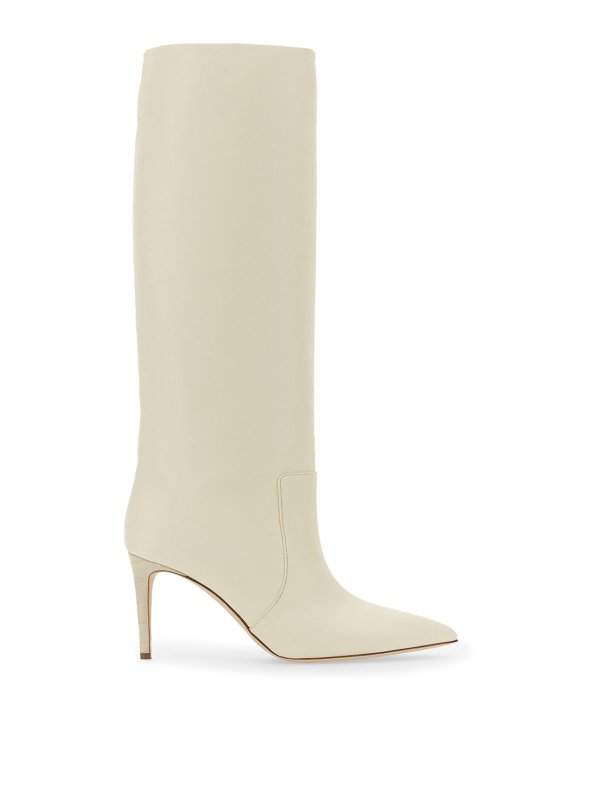 ロングブーツ PARIS TEXAS FW24 LEATHER BOOT (PX757_XLTH3VANILLA) Paris Texas Leather Boot - White - Women | PX757XLTH3VANILLA