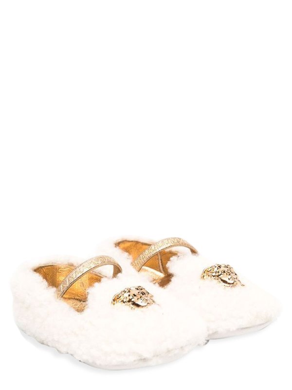 The Best Shops VERSACE: Ballerines - Blanc