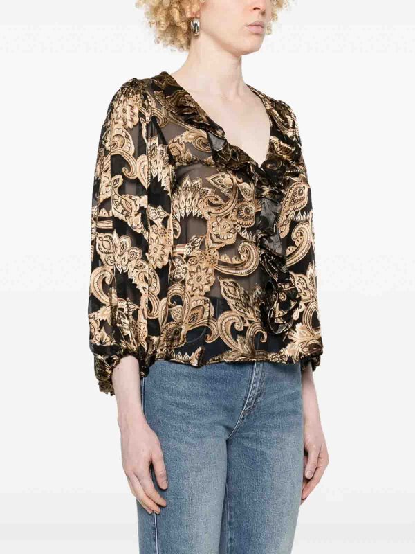 ALICE+OLIVIA: Blouses online - Blouse - Noir