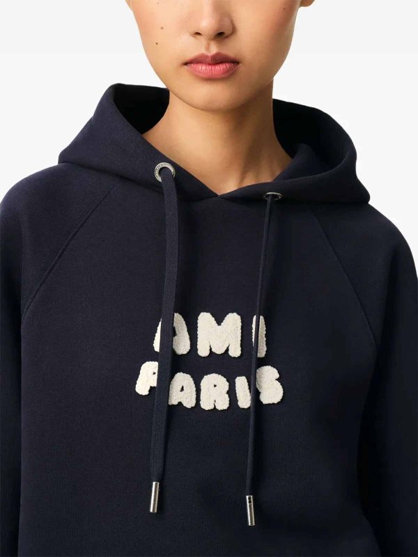 AMI PARIS: Sweatshirts & Pulls online - Sweat-Shirts - Bleu