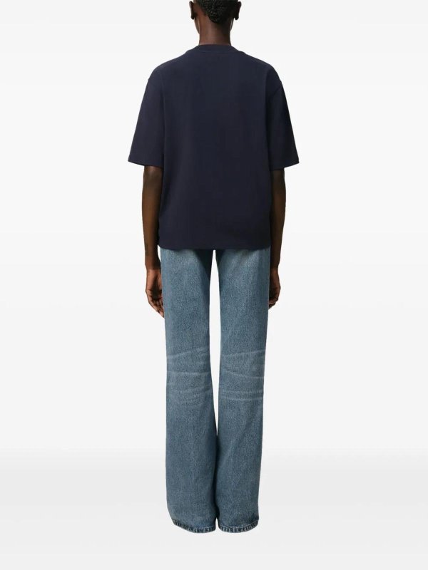 T-Shirt With  Patch shop online: AMI PARIS