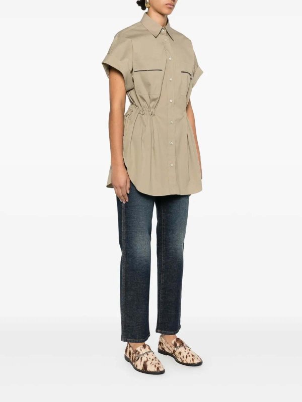 BRUNELLO CUCINELLI: シャツ online - シャツ - 緑