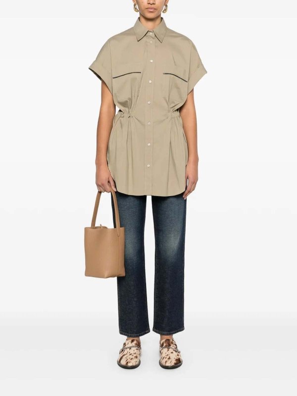 The Best Shops BRUNELLO CUCINELLI: シャツ - シャツ - 緑