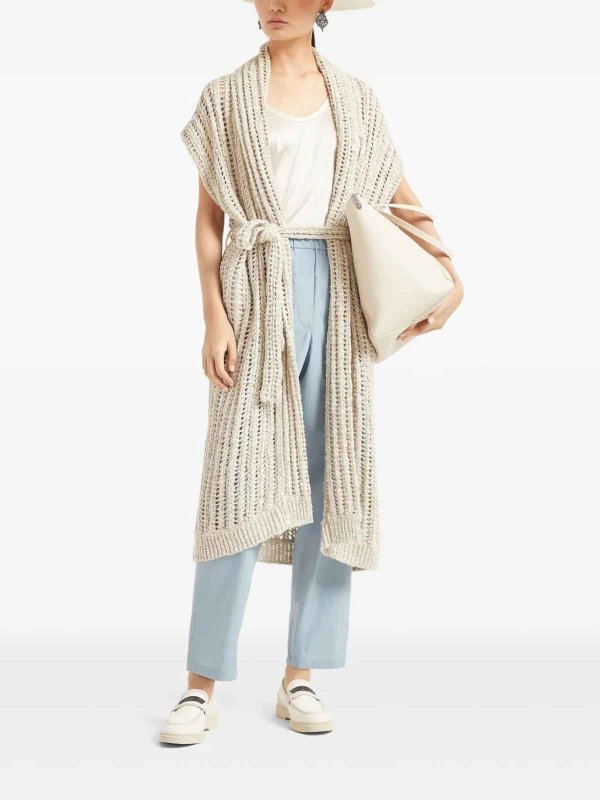 The Best Shops BRUNELLO CUCINELLI: カジュアルトラウザー - カジュアルパンツ - ライトブルー