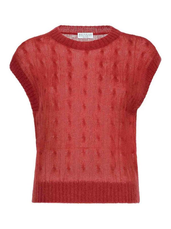 BRUNELLO CUCINELLI: Camisas - Camisa - Rojo