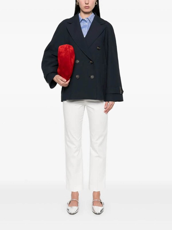 The Best Shops BRUNELLO CUCINELLI: short coats - Twill Caban