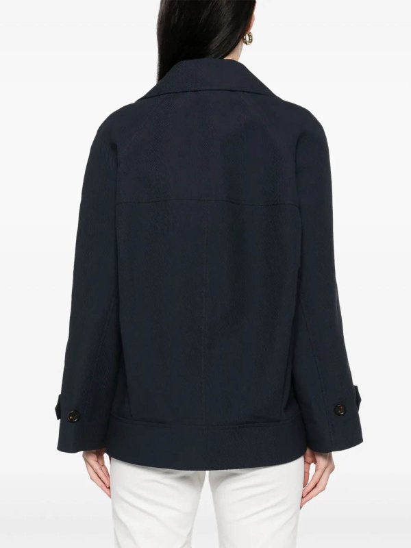 Twill Caban shop online: BRUNELLO CUCINELLI