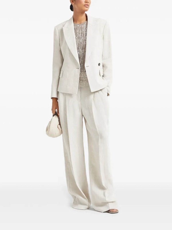 The Best Shops BRUNELLO CUCINELLI: Blazer - Blazer - Weiß