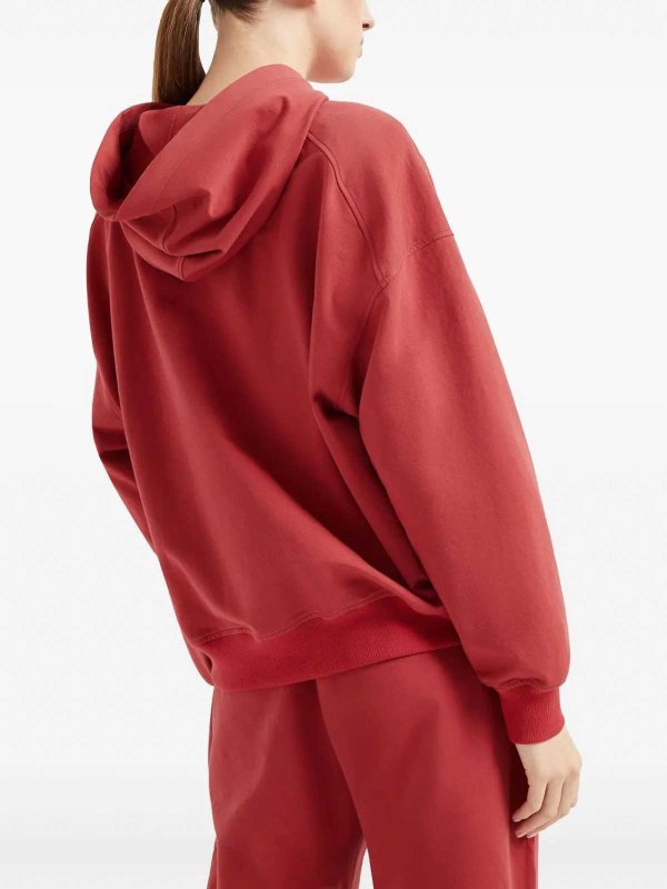 スウェットシャツ/セーター - 赤 shop online: BRUNELLO CUCINELLI