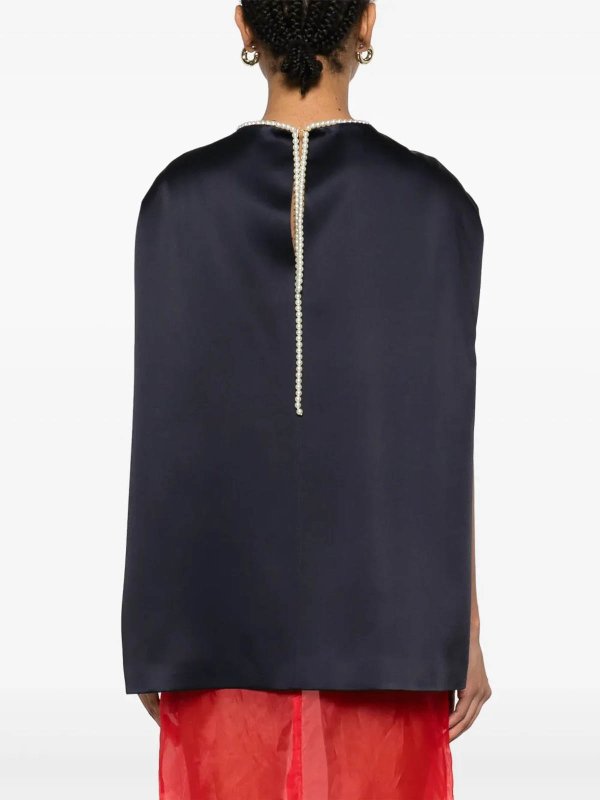 ブラウス - ブルー shop online: CARVEN