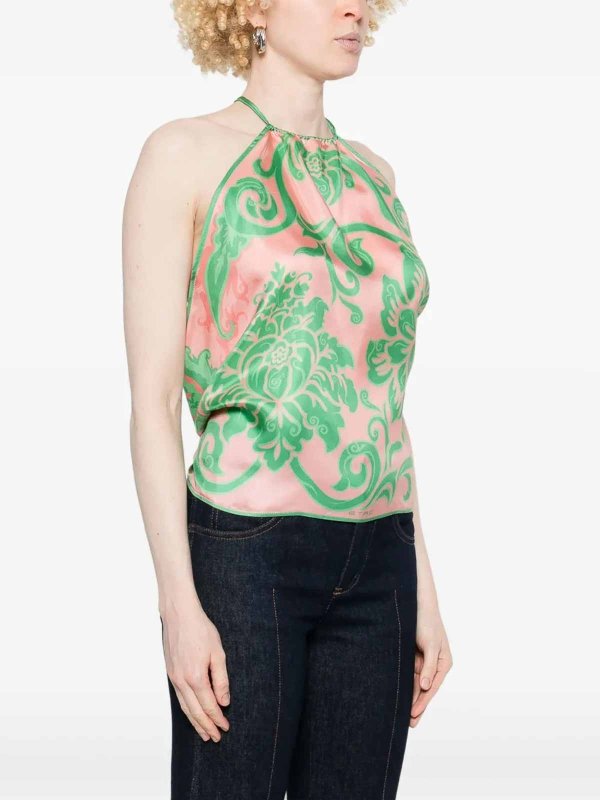 ETRO: Tops & Tank tops online - Foulard Top