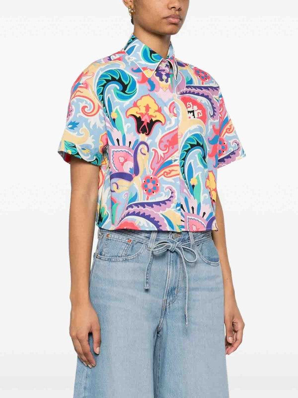 ETRO: shirts online - Printed Shirt