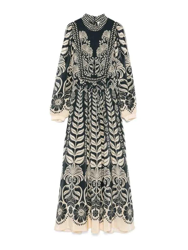 FARM RIO: ニーレングスドレス - 膝丈ドレス - ブルー