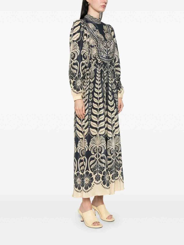 FARM RIO: ニーレングスドレス online - 膝丈ドレス - ブルー