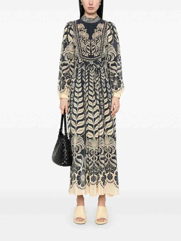 The Best Shops FARM RIO: ニーレングスドレス - 膝丈ドレス - ブルー