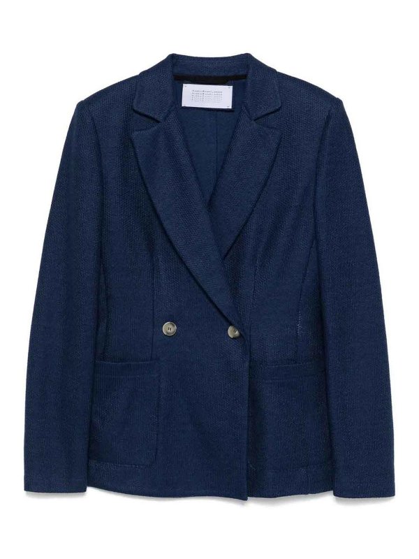 HARRIS WHARF LONDON: Blazer - Blazer - Dunkles Jeansblau