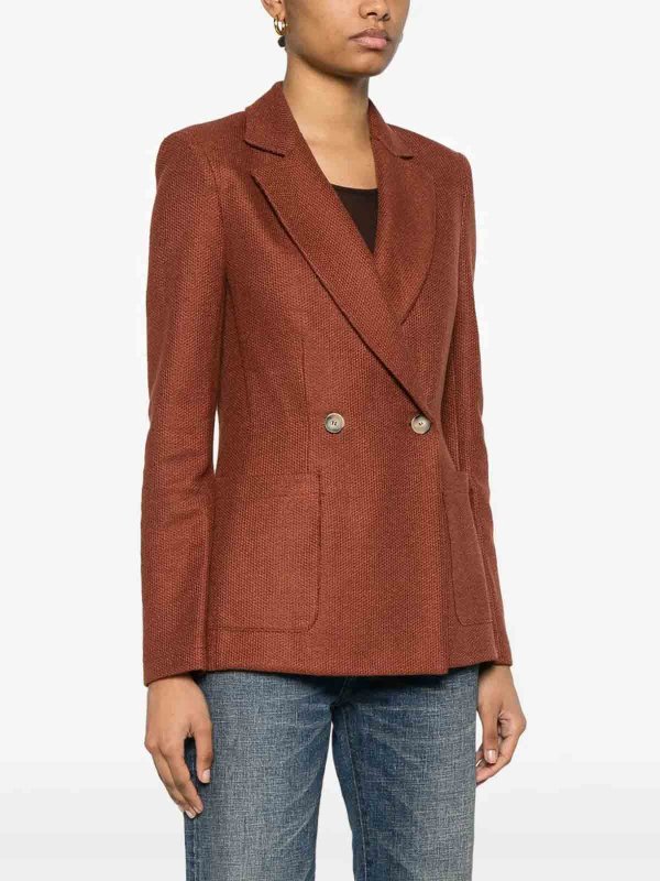 HARRIS WHARF LONDON: casual jackets online - Double Breasted Jacket