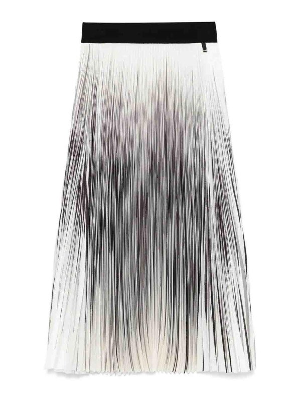 HERNO: Knielange und Midi Röcke - Midirock - Weiß