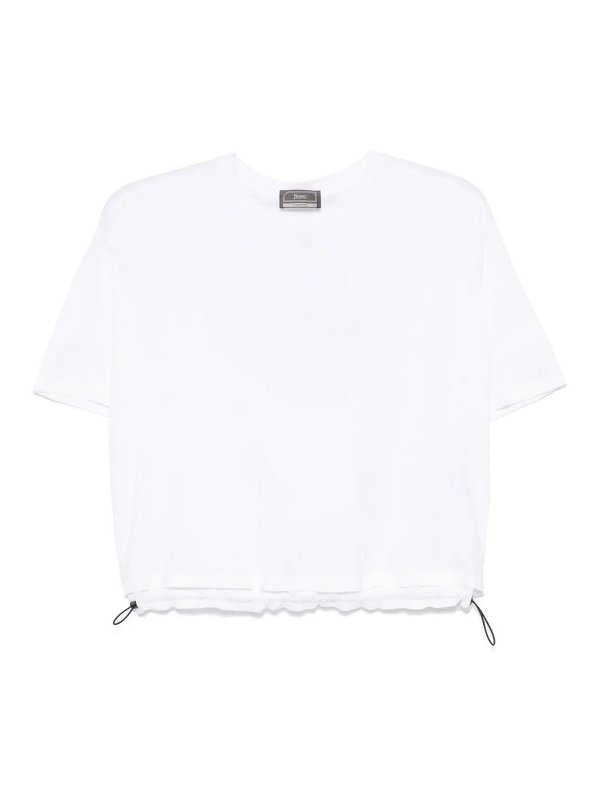 HERNO: t-shirt - Coulisse Tee