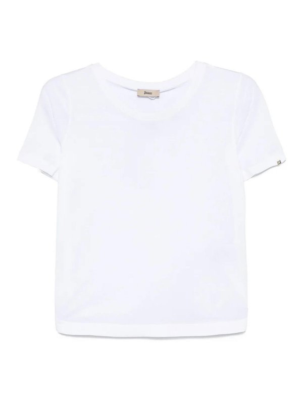 HERNO: t-shirts - Short Sleeve Tee