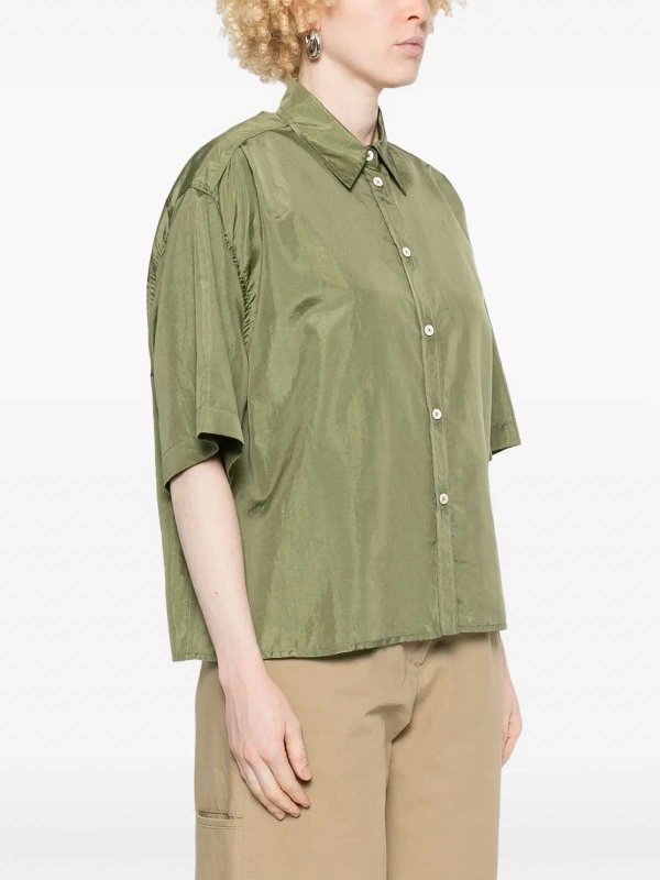 JIL SANDER: Camisas online - Camisa - Verde