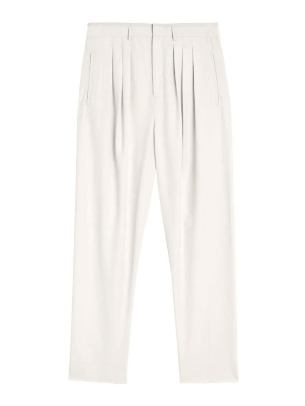 LEMAIRE: Maßgeschneiderte und Formale Hosen - Formale Hose - Weiß
