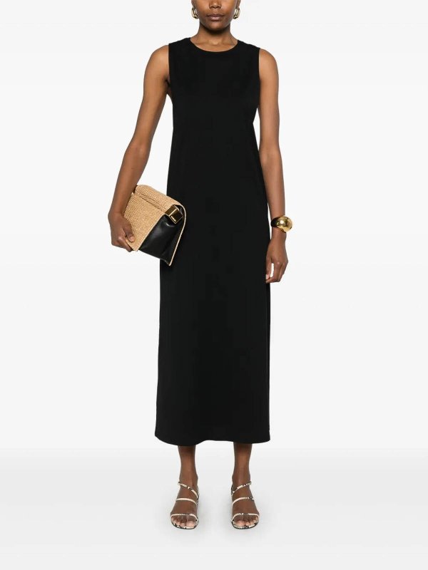 The Best Shops LOULOU STUDIO: ニーレングスドレス - 膝丈ドレス - 黒