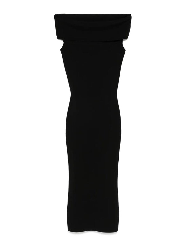 MICHAEL KORS: ニーレングスドレス - 膝丈ドレス - 黒