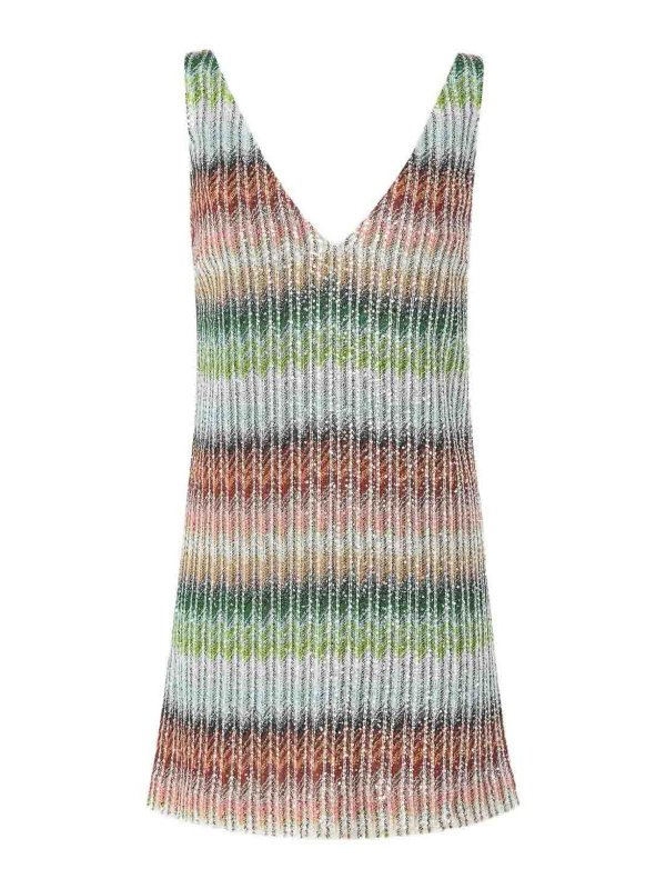 MISSONI: short dresses - Multicolor Mini Dress