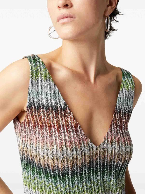 MISSONI: short dresses online - Multicolor Mini Dress