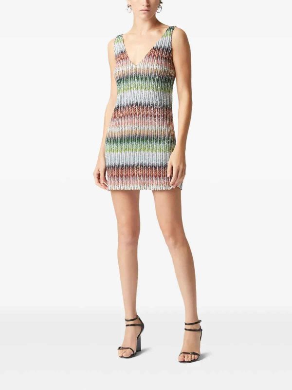 The Best Shops MISSONI: short dresses - Multicolor Mini Dress