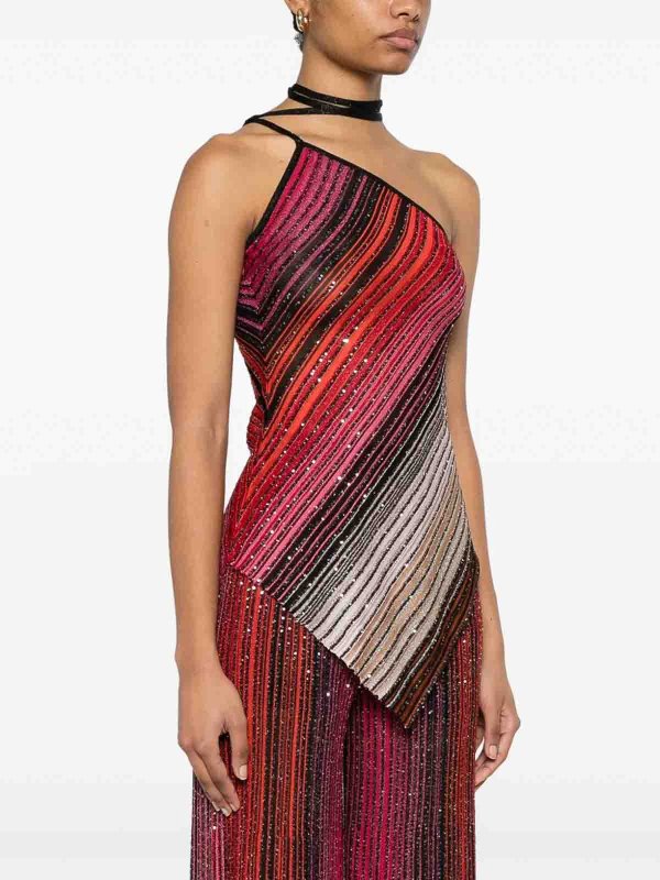 MISSONI: Tops & Débardeurs online - Top - Rouge